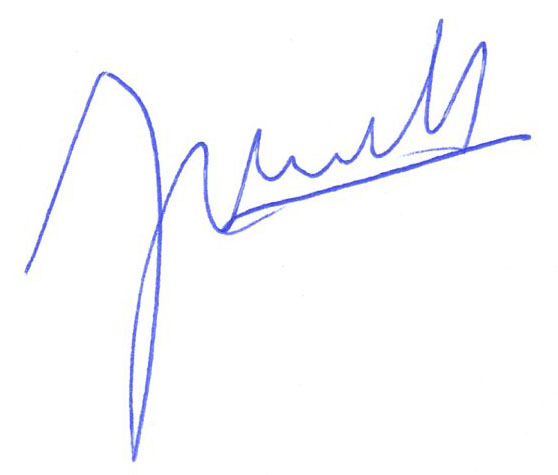 Jean-Antoine Girault signature